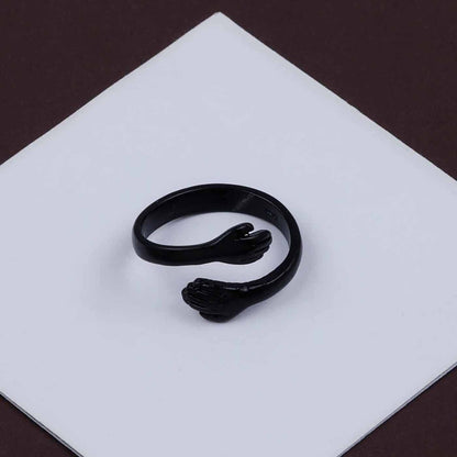 Adjustable HUG Ring – A luxurious masterpiece of weighty opulence, impeccably crafted for a connoisseur's touch, with 150g of sheer elegance. Elevate your style with this unique and adjustable jewel, where luxury meets personalization in the epitome of high-end adornment.